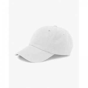 Organic cotton cap optical White