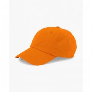 Organic cotton cap sunny orange