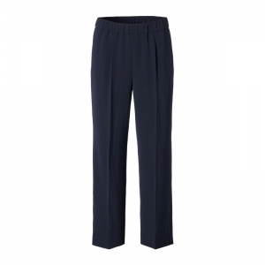 Jap crepe relaxed chino midnight blue
