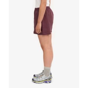 Linen shorts oxblood red