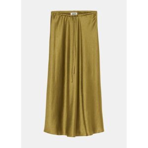 drawstring skirt fern green