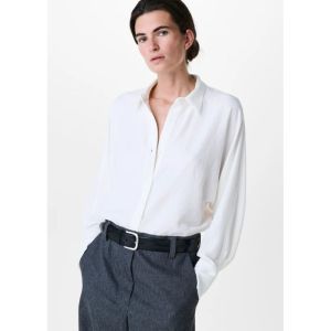 Fluid batsleeve shirt off white