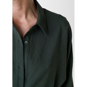 Fluid batsleeve shirt dark green