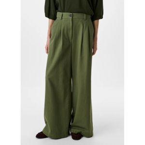 Cot twill elastic green khaki