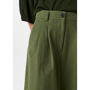 Cot twill elastic green khaki